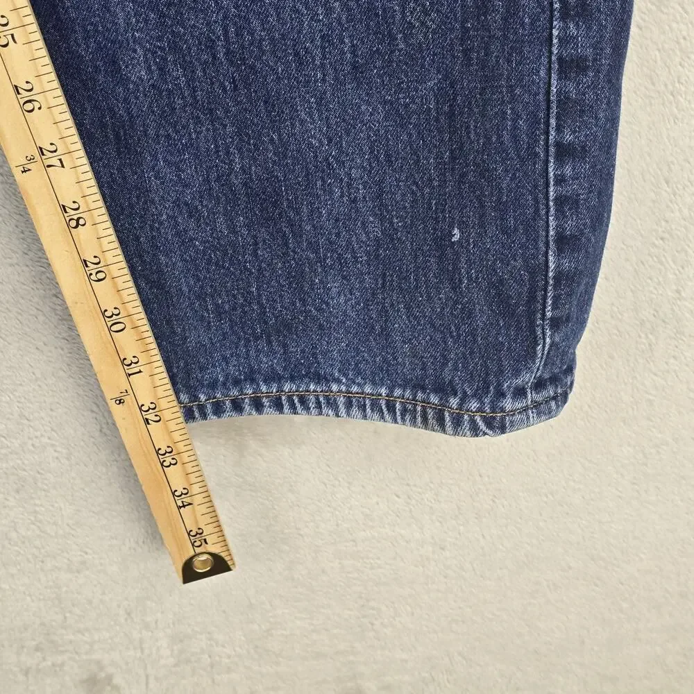 Vintage Levis 501 Jeans Mens 36x34 (Fits 35x32) Blue Straight Button Fly Y2K